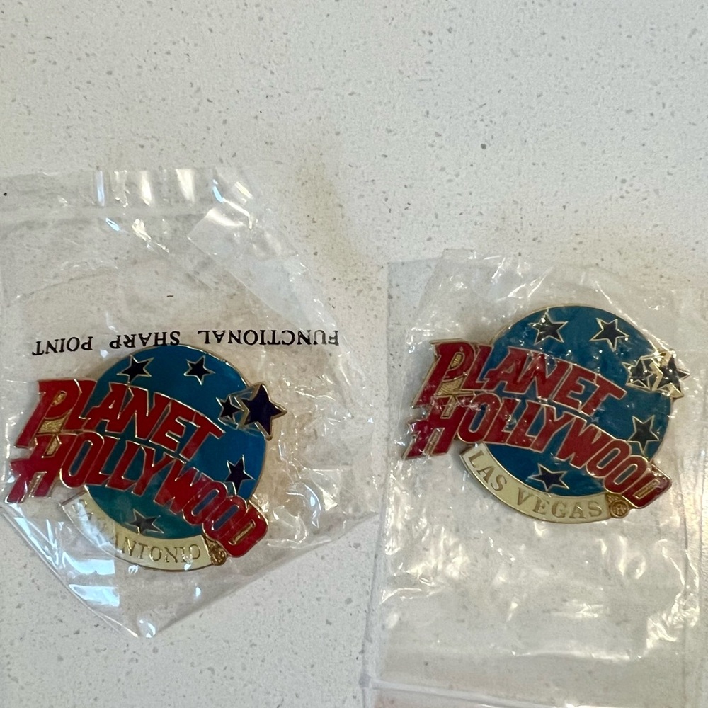 Planet Hollywood Pins Las Vegas and San Antonio